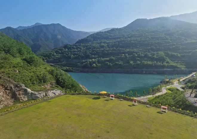 무릉 별유천지 호수