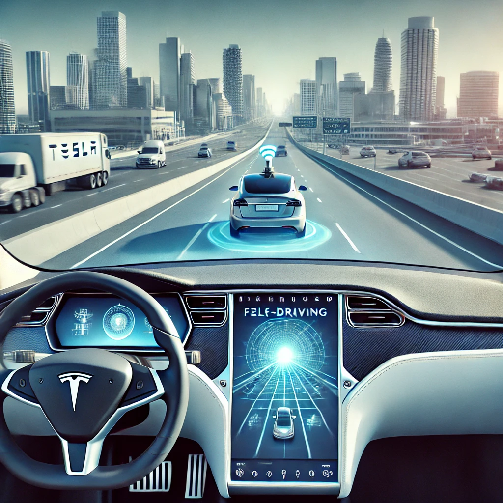 테슬라 자율주행 사진
