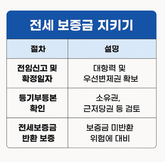전세 보증금 안전하게 지키는 3가지