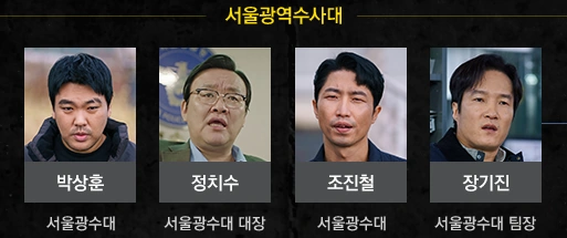 모범형사 시즌2 등장인물