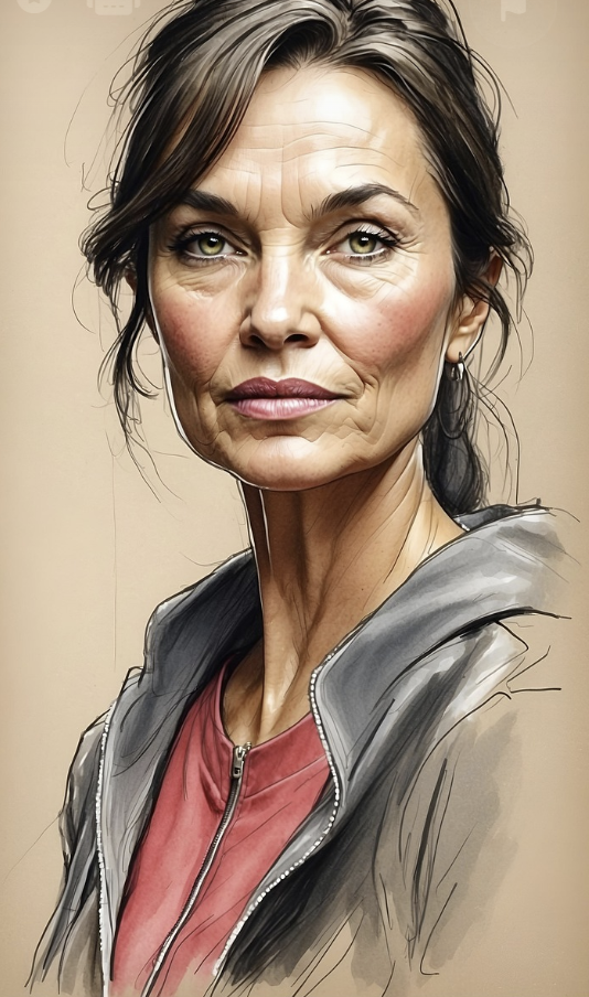 눈밑 지방 재배치가 필요한 여성