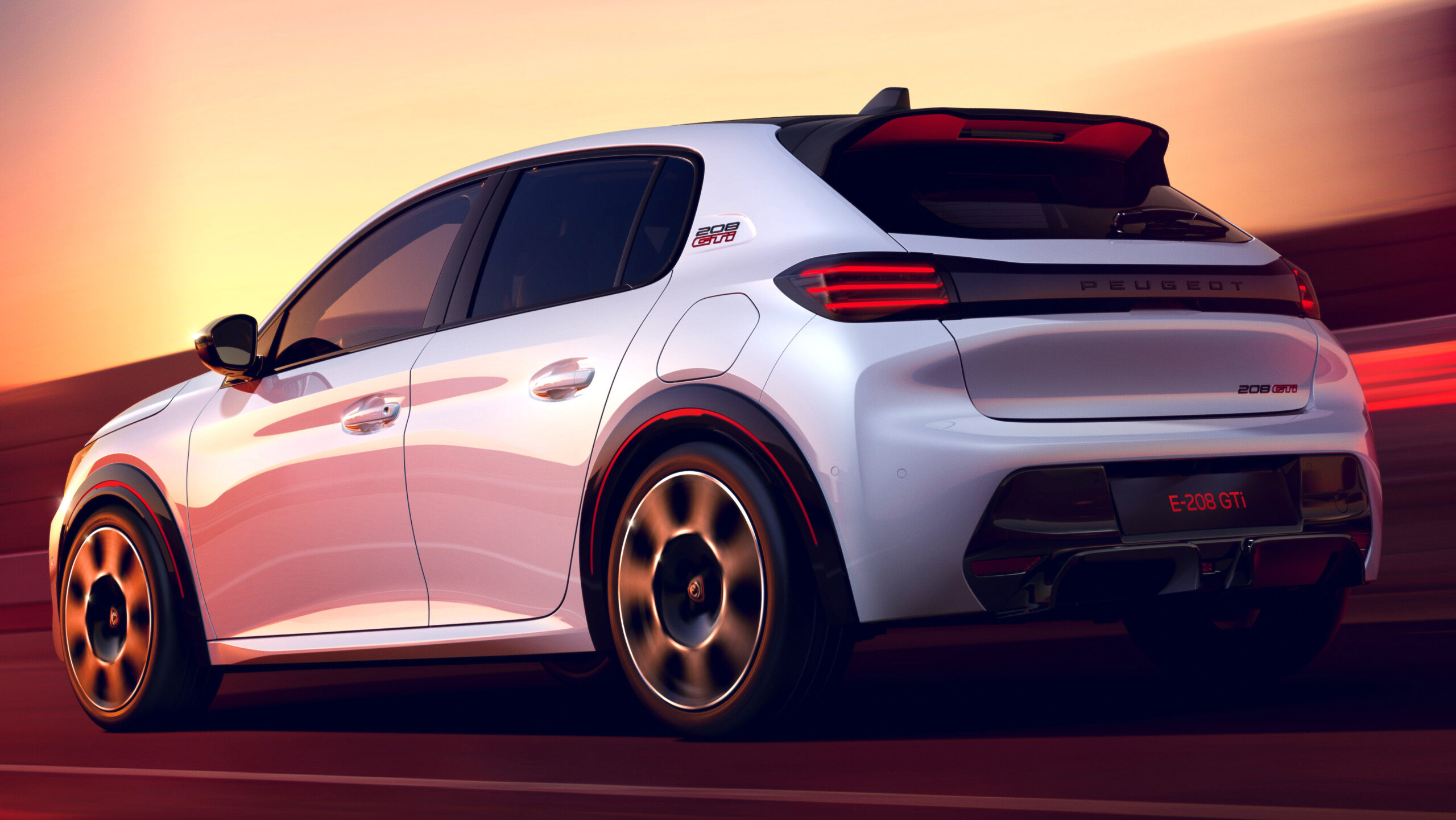 페ugeot e-208 GTi 출시, 전기 GTI의 새로운 지평 - 페ugeot e-208 GTi 전면 디자인