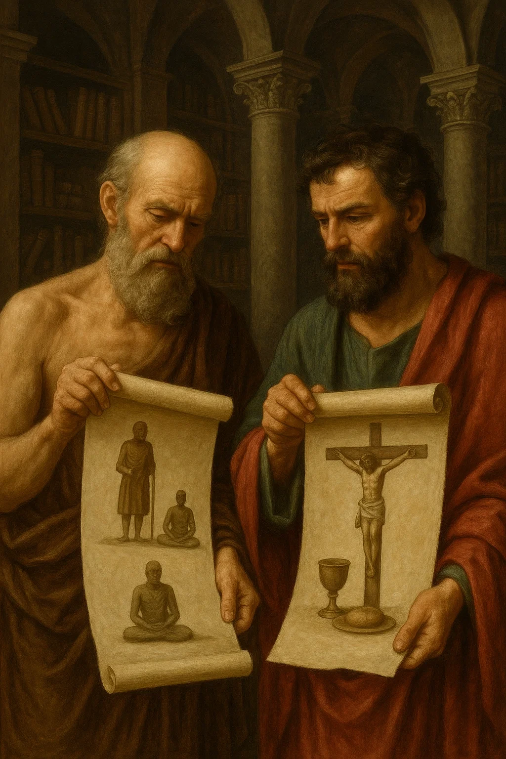 교리적 차이 – 초기 기독교 vs 아폴로니우스 철학