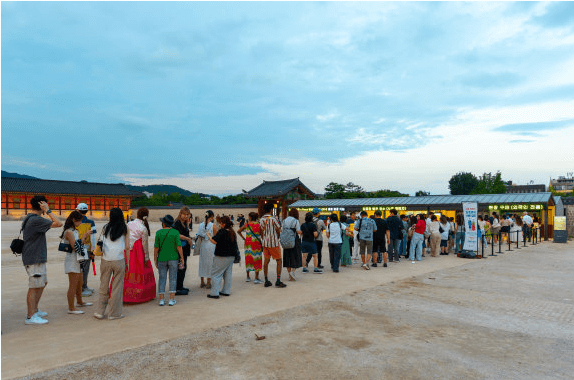 2025년 경복궁 야간 개장