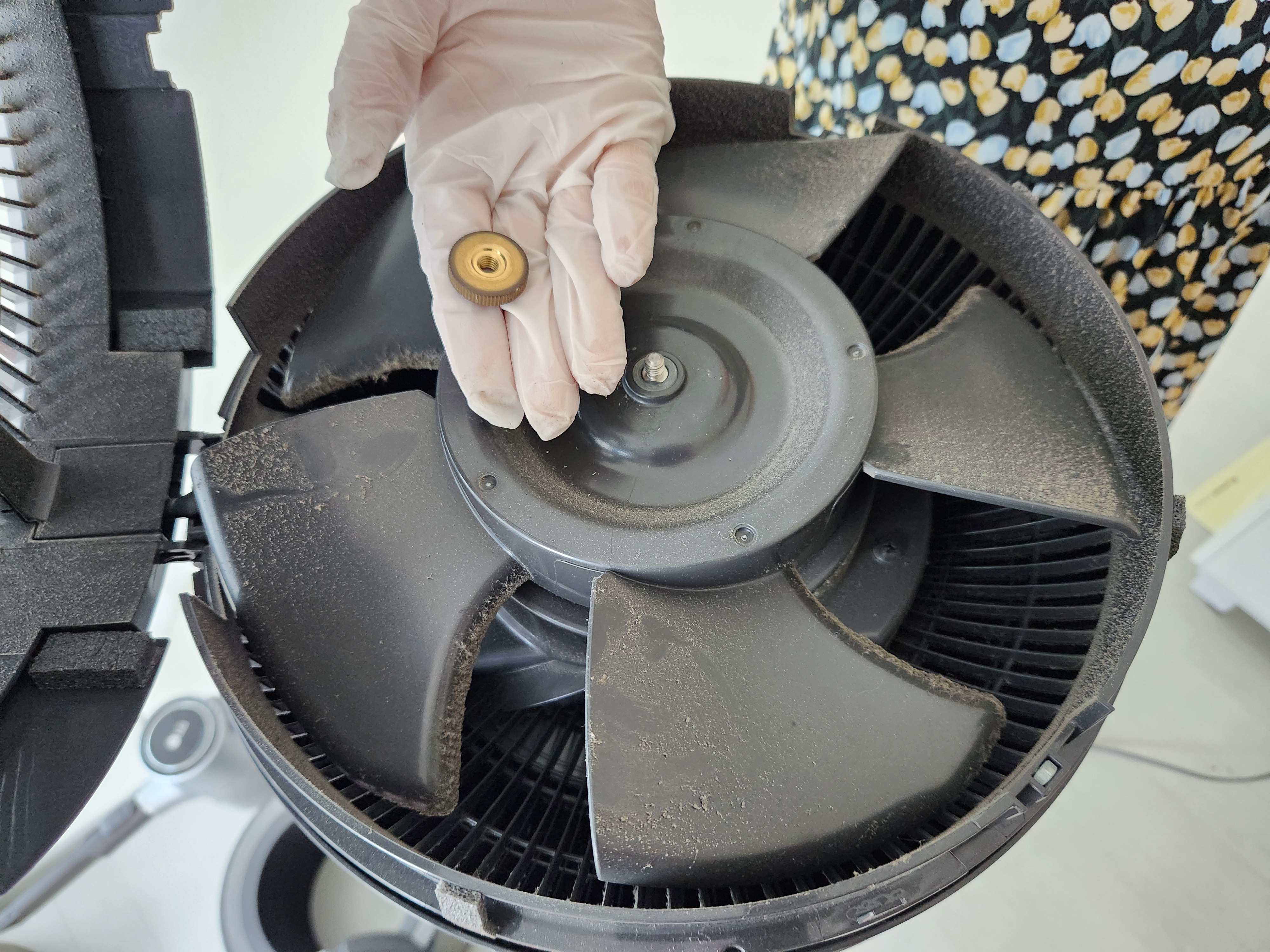 공기청정기 분해&amp;#44; 청소