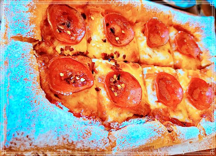 경북 의성 맛집 마늘 돈까스, 갈릭 돈가스, 수타 페퍼로니 피자