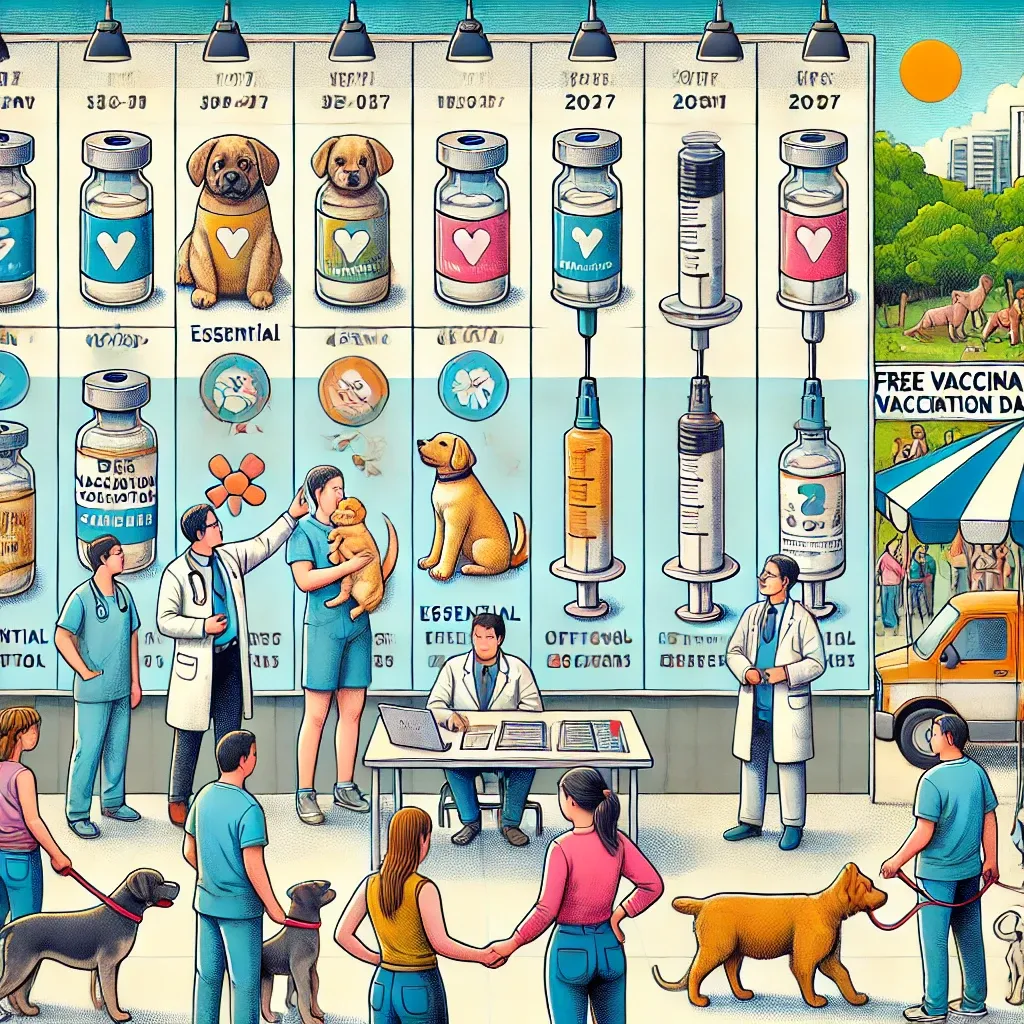 강아지의 예방접종: 필수 백신 가이드