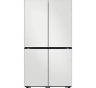 삼성전자 비스포크 4도어 냉장고 메탈 875L 방문설치&#44; 코타 화이트(상단)&#44; 코타 화이트(하단)&#44; RF85C90F101