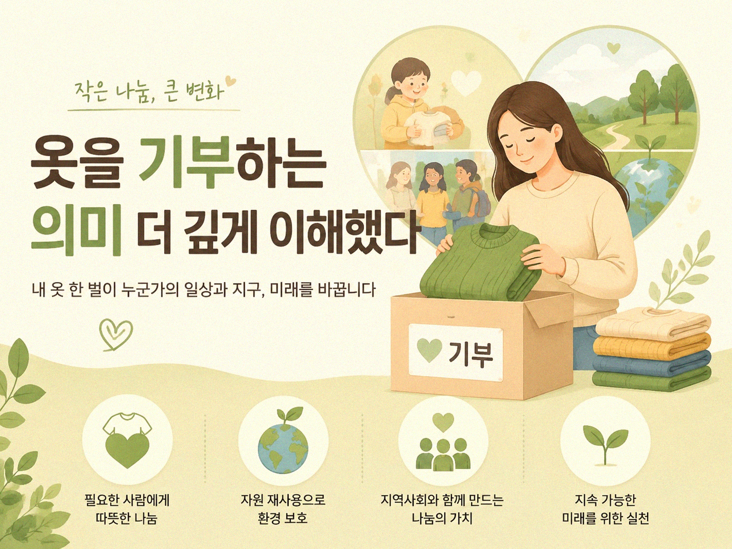 헌 옷 수거함 이용, 몰랐던 점들이 바뀌었다