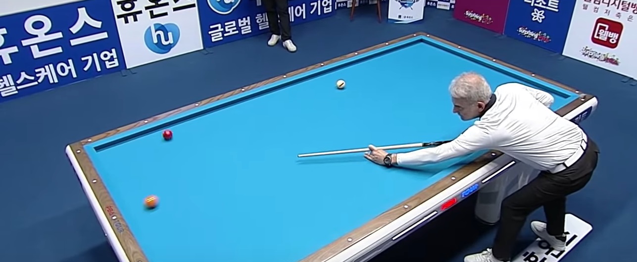 PBA 투어 아드난 육셀 당구선수 경기 장면 2