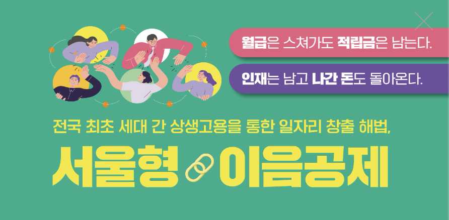 2025년 서울형 이음공제 포스터