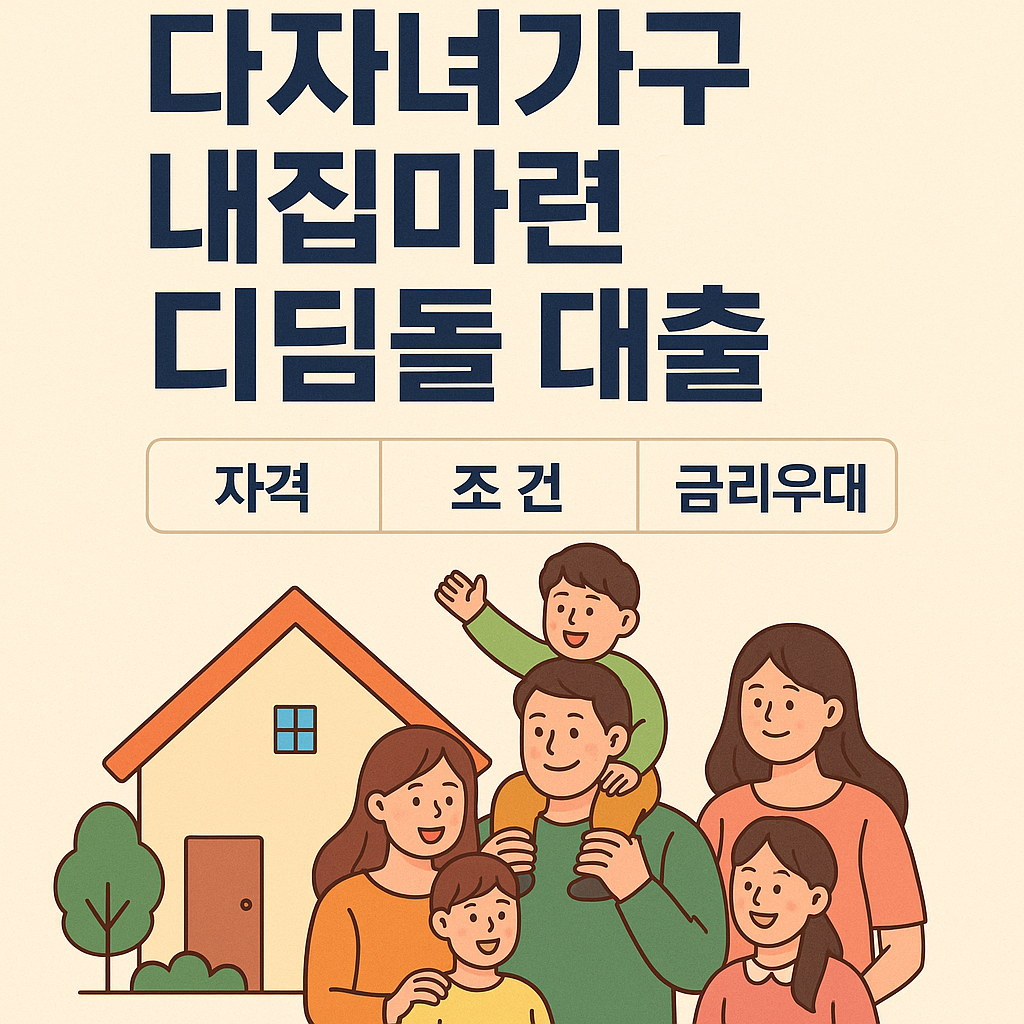 다자녀가구내집마련디딤돌대출