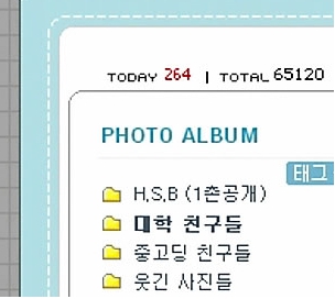 싸이월드 친구찾기
