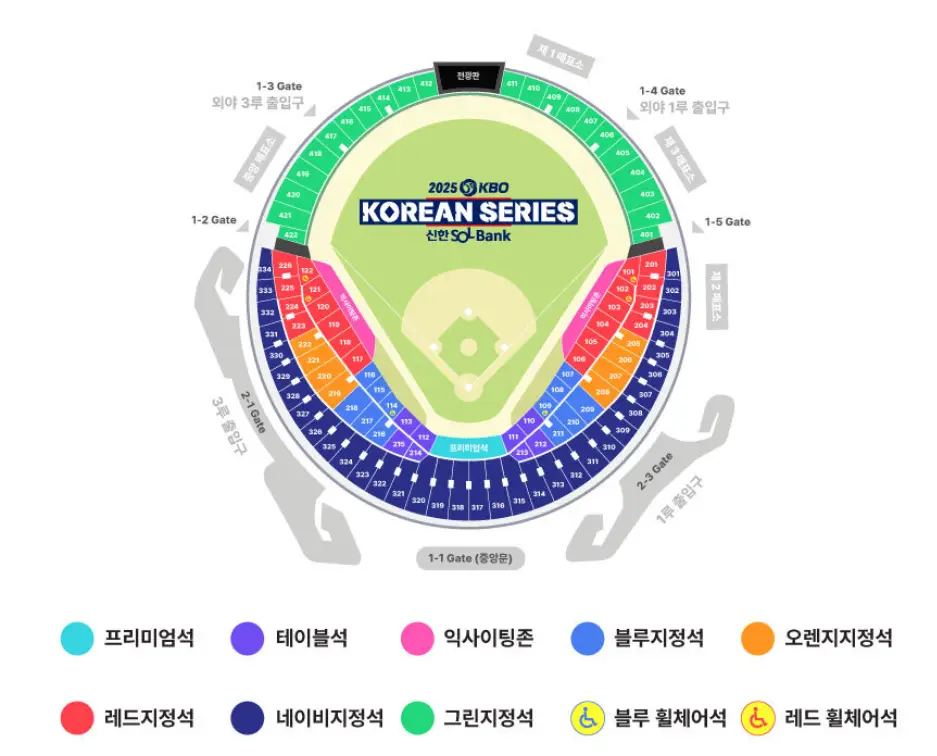 잠실야구장 좌석