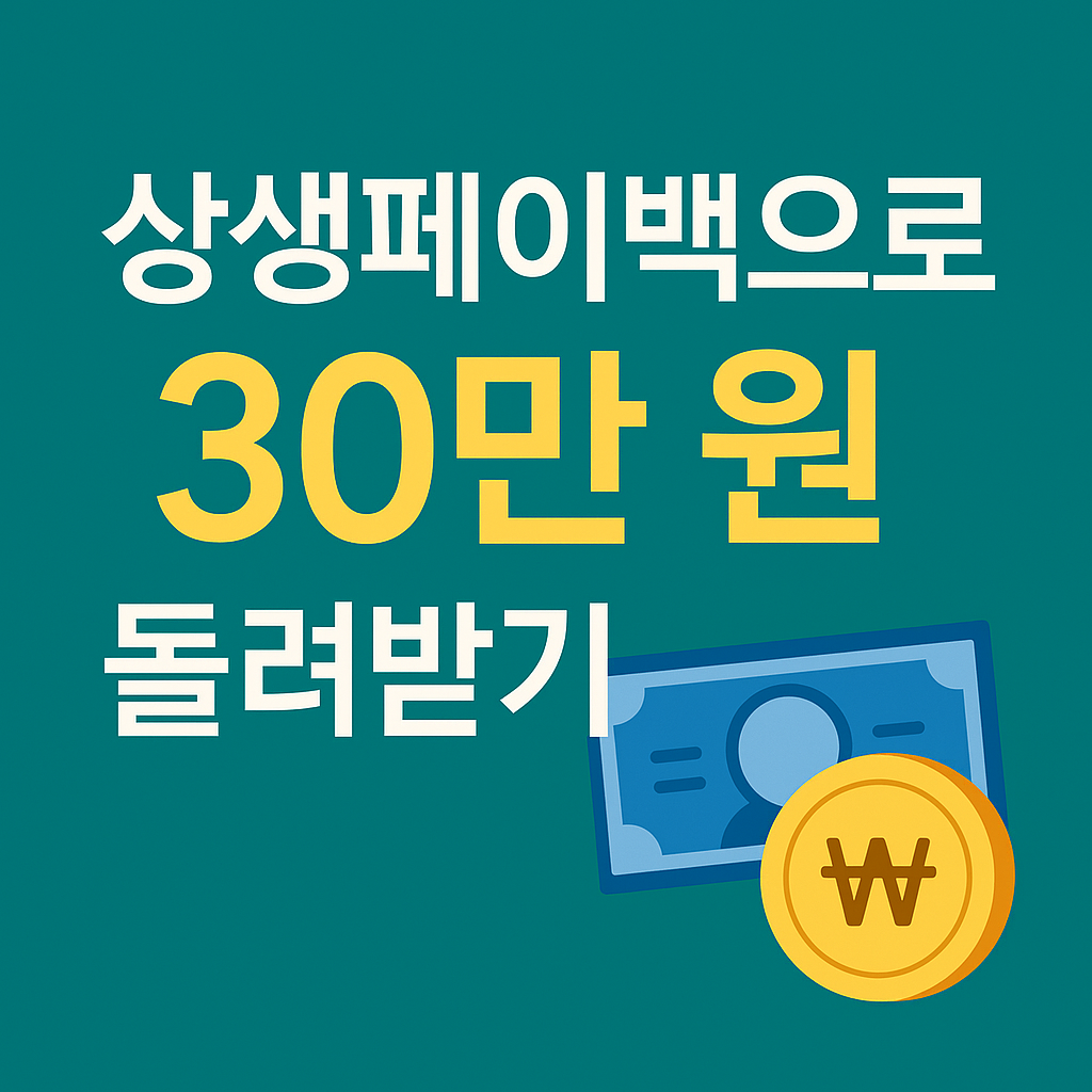 2025년 카드 소비로 돌려받는 상생페이백|지급 일정·복권 이벤트까지