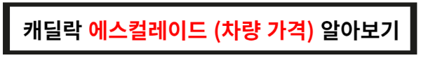 캐딜락 에스컬레이드 차량가격