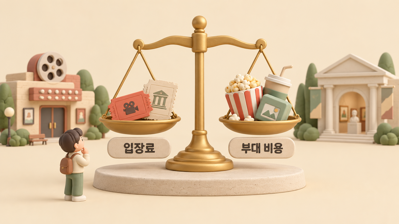 입장료와 부대 비용