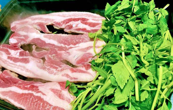 생방송 오늘저녁 김포 미나리삼겹살 맛집