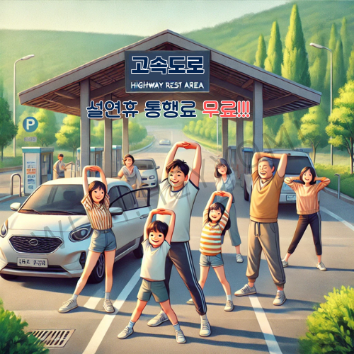 2025 설 연휴 고속도로 통행료 면제