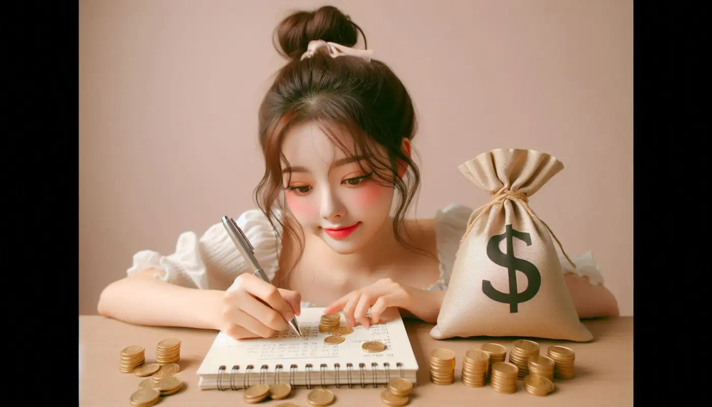 경매-입찰방법으로-자산관리하는-여성의-모습