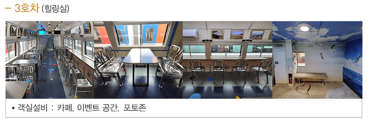 서해금빛열차 객실정보