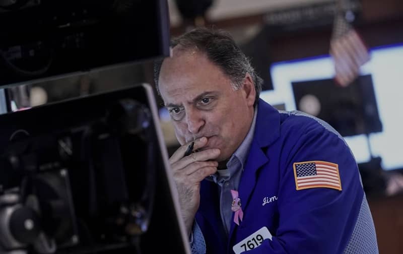 Wall Street saw shares of some of the biggest U.S. tech companies drop on Thursday. Richard Drew/AP