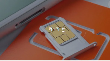 스마트폰에 장착하는 유심칩