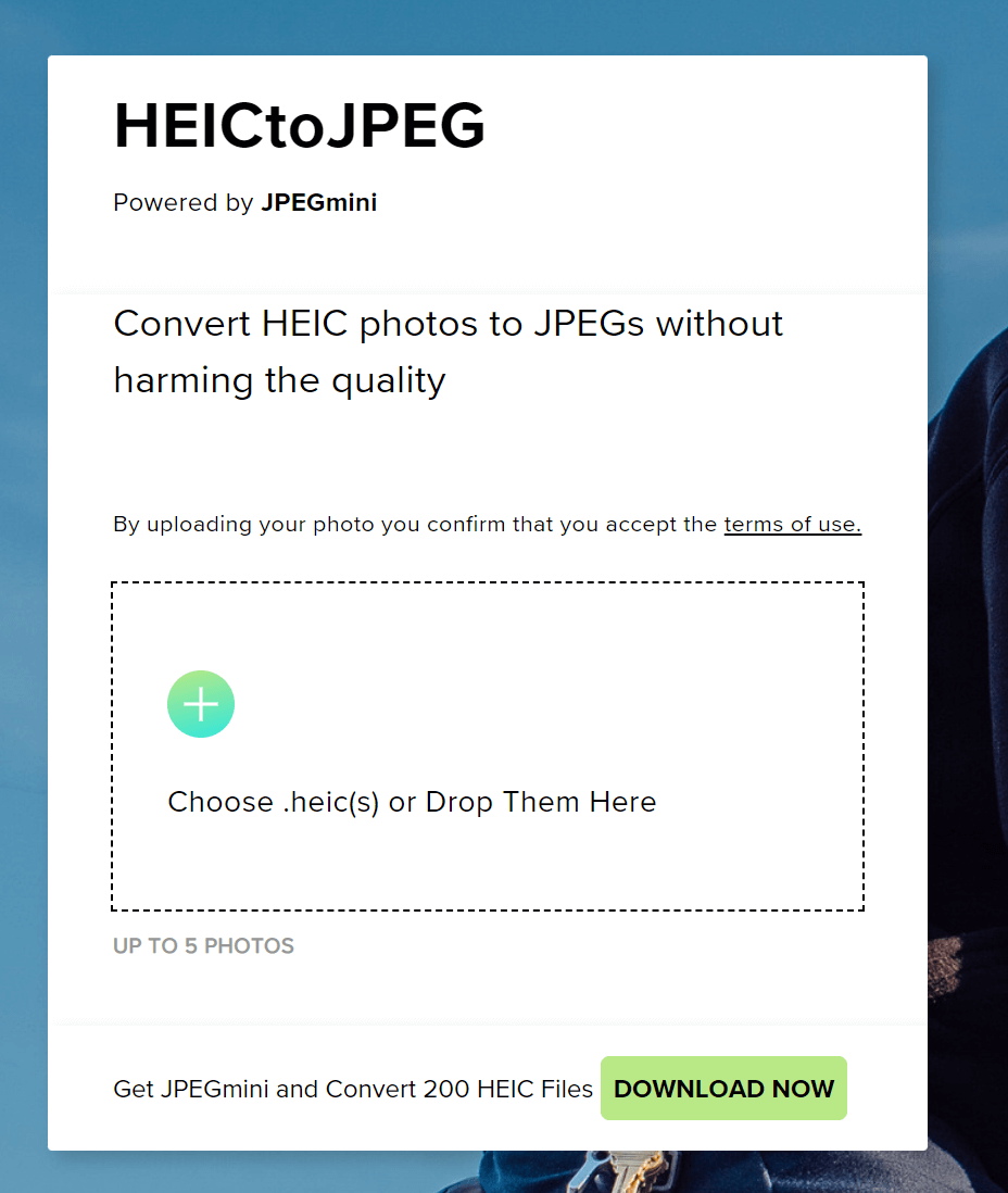 HEIC TO JPG 사이트
