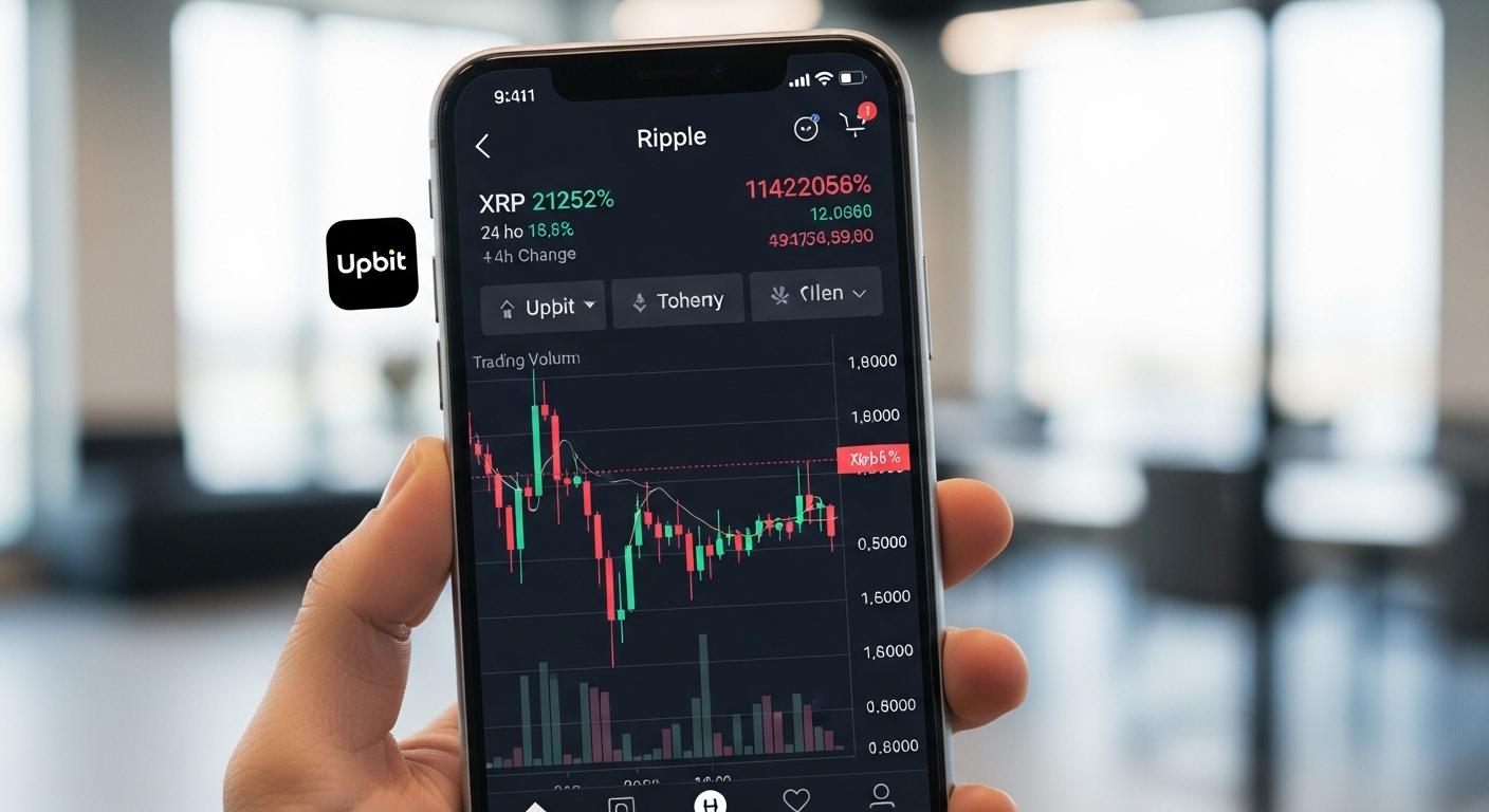 업비트 xrp 가격