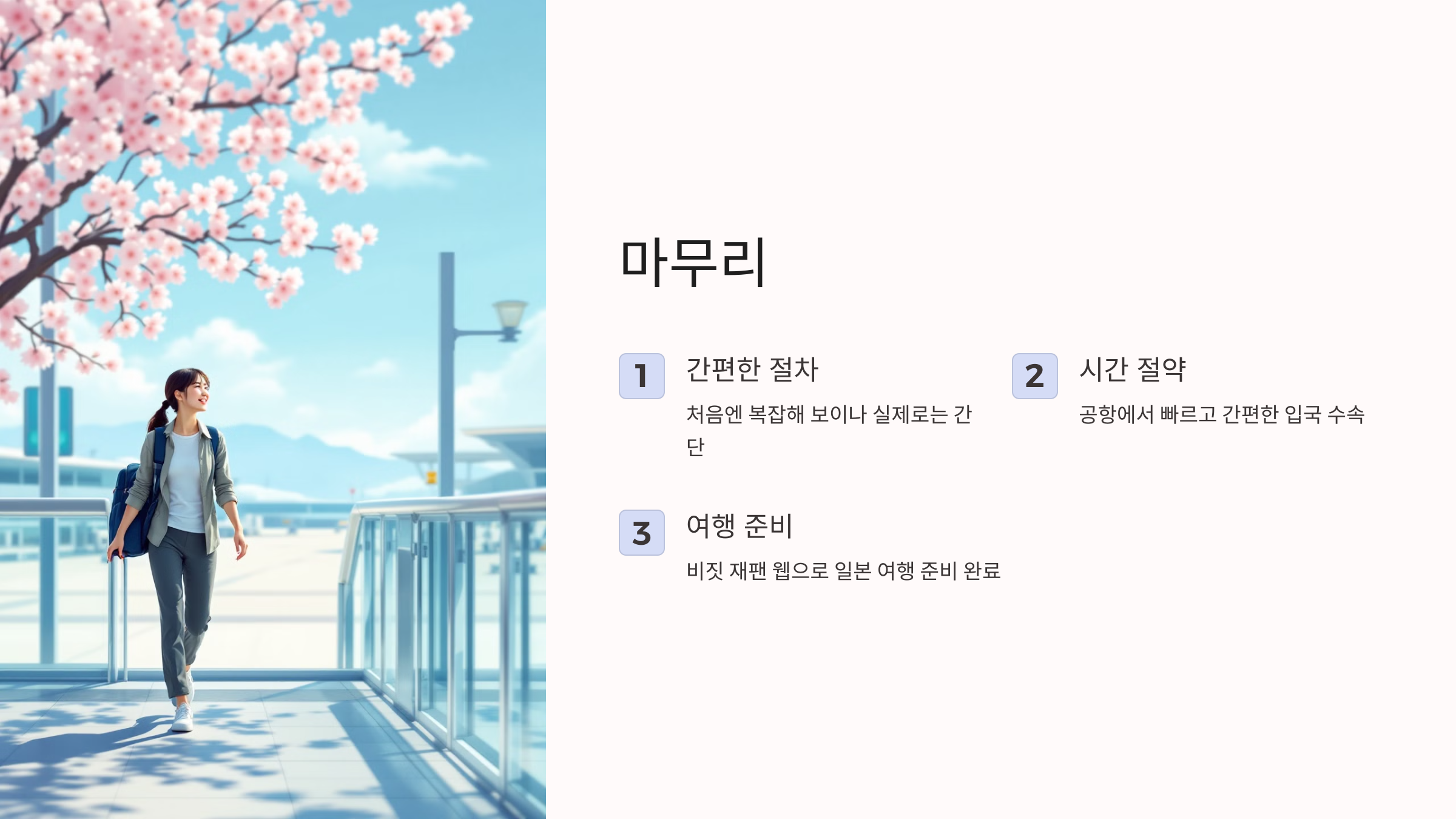비짓 재팬 웹 등록방법