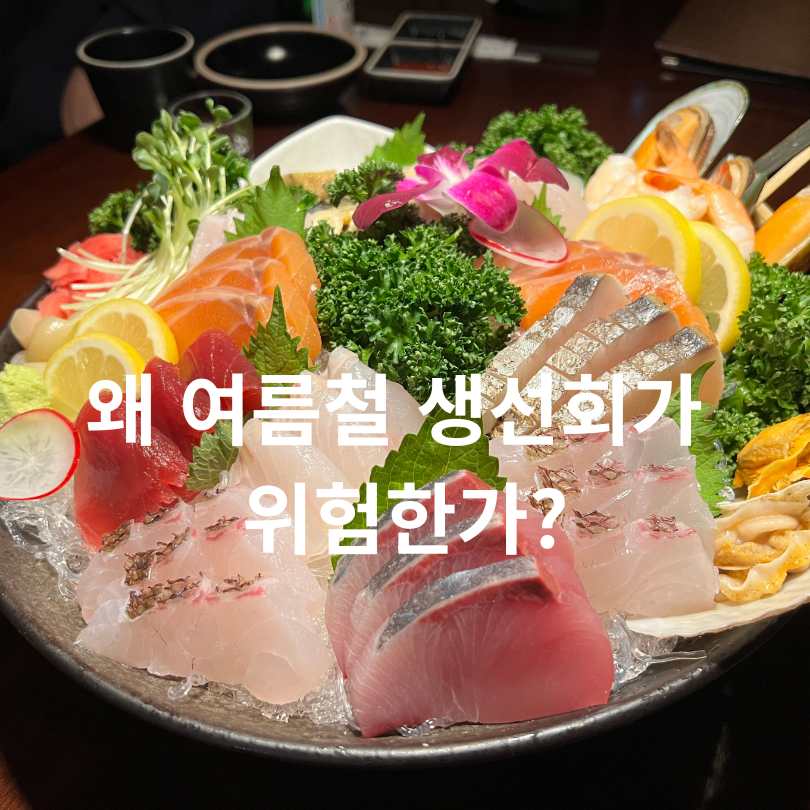 여름철 생선회 안전 섭취법