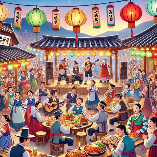 갓김치 축제와 환희의 나눔