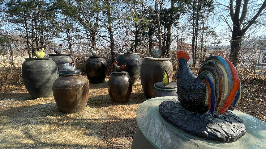 속초 바우지움 조각미술관 C관 세미나실 항아리