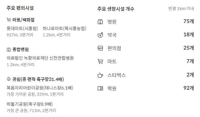 편의시설