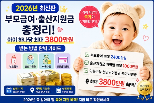 부모급여&middot;출산지원금