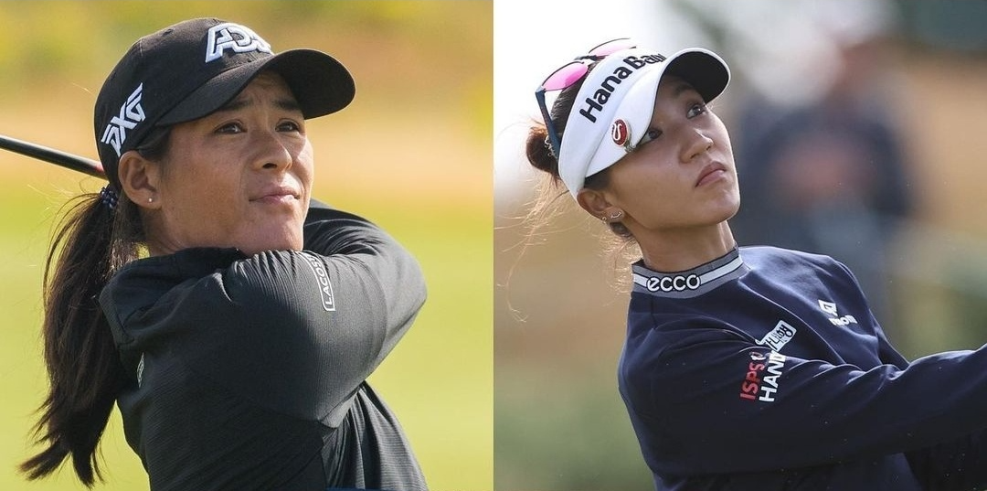 최종라운드 공동 선두로 시작한 Celine Boutier(왼쪽)와 Lydia Ko(오른쪽)