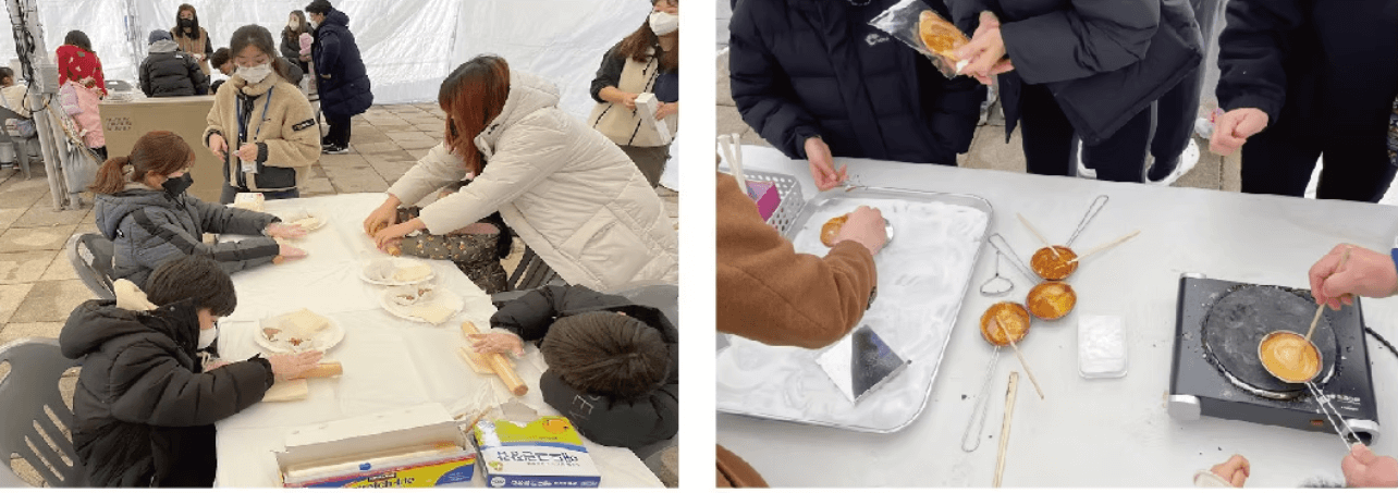 겨울 공주 알밤축제