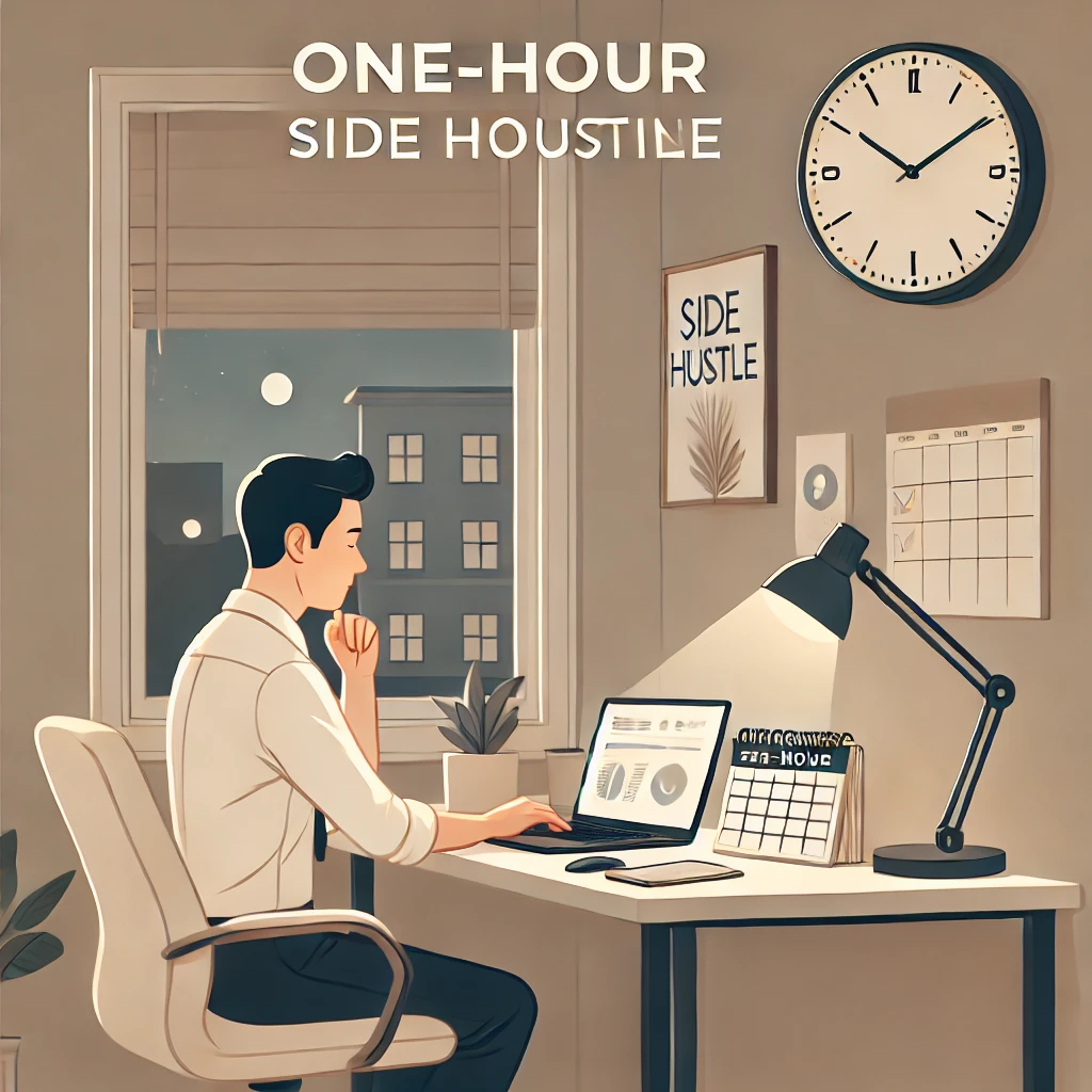 직장인에게 가장 중요한 건 &lsquo;시간&rsquo;입니다. 그 시간 속에서 지치지 않고 부업을 이어갈 수 있는 방법, 바로 하루 1시간 루틴입니다.