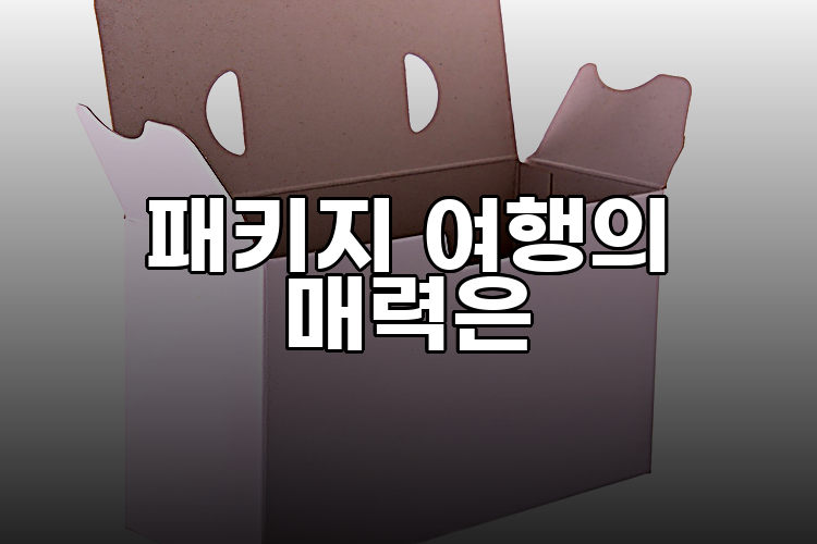 패키지 여행의 매력은