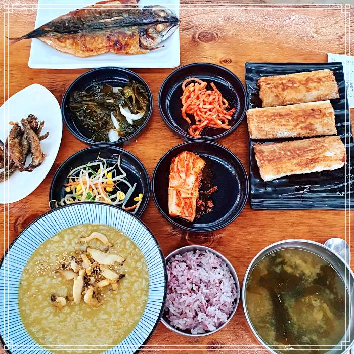 제주, 제주공항 맛집 성게 미역국, 전복물회, 회국수