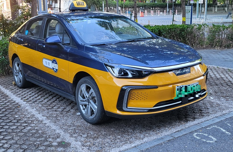 중국-베이징-택시