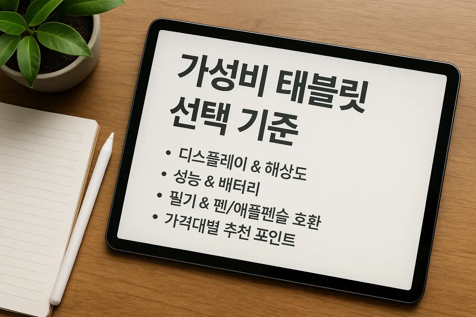 수업용 가성비 태블릿 추천