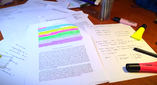 왜 파란 펜을 사용해야 하는가?