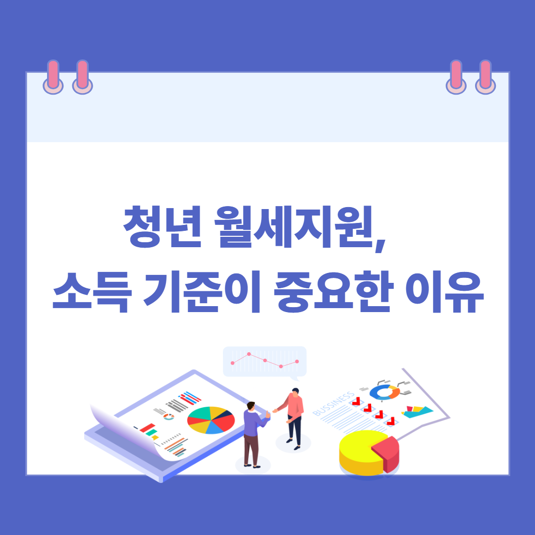 청년 월세지원, 소득 기준이 중요한 이유 관련 이미지