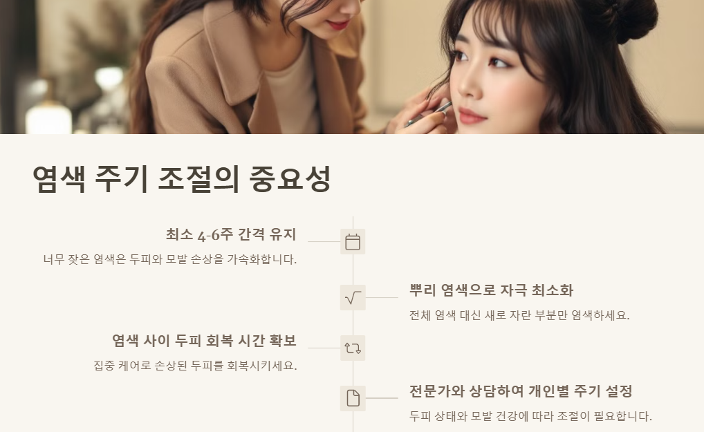 염색 후 두피 가려움증: 원인,증상완화,예방,염색약선택,관리