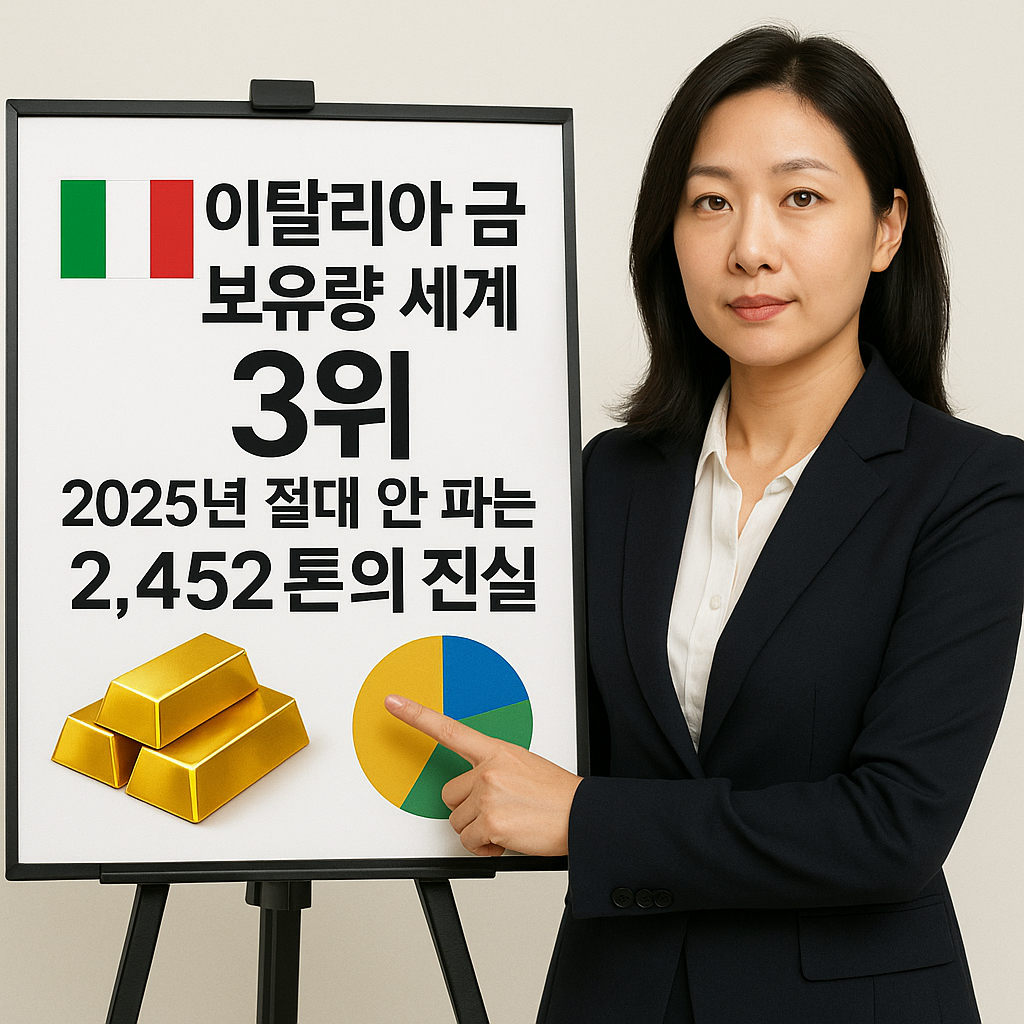 이탈리아가 세계 3위 금 보유국이 된 숨겨진 이유와 2025년 전망