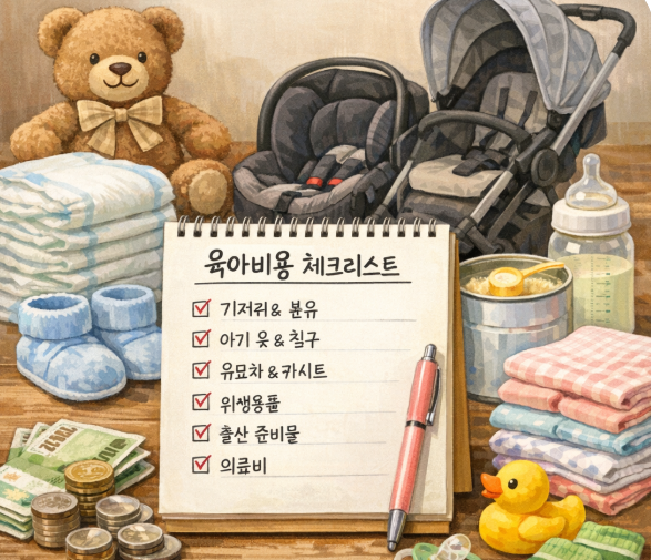 아이가 태어나기 전 준비해야 할 육아비용 체크리스트와 현실적인 예산 계획 방법