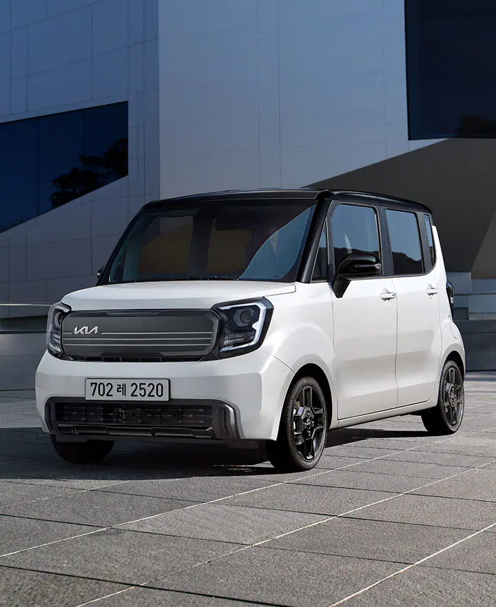 2023년형 기아 레이 그래비티 풀옵모델 전면 사진