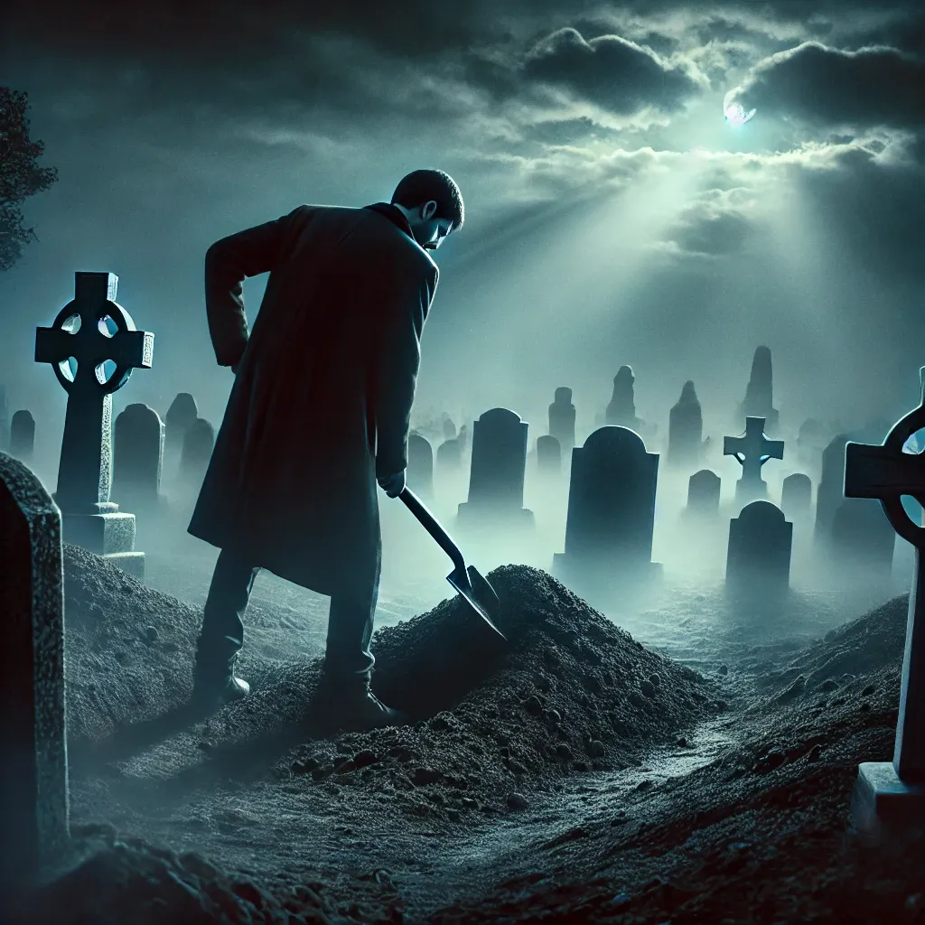 오래된 무덤을 파묘하는 꿈