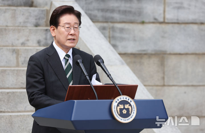 이재명 대통령 축사: 현충사 방문, 이순신 정신과 AI 기술 강국으로의 도약